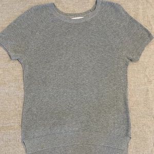 Everlane Knit Top Heather Grey Size xs